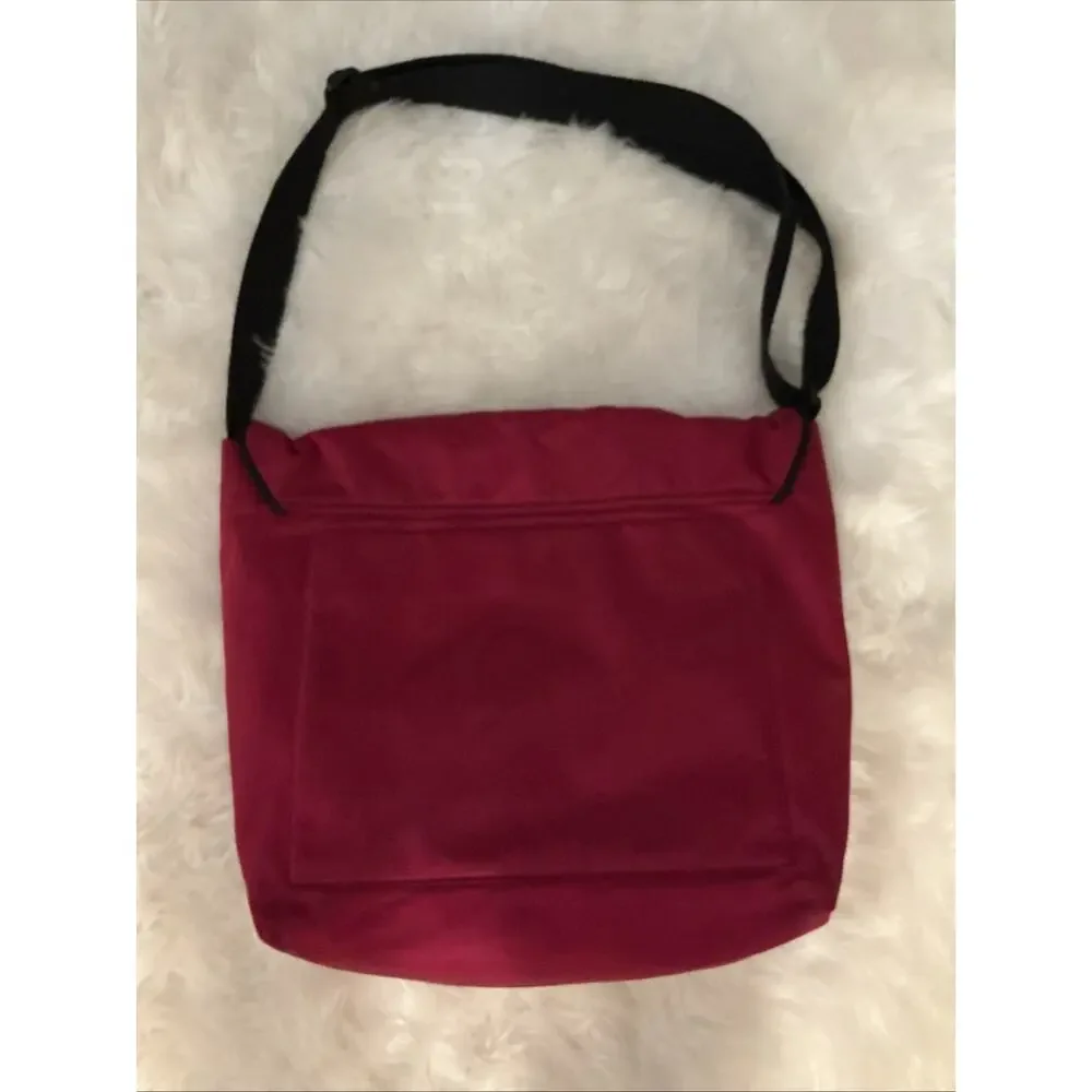 Kate Spade Women’s Spacious Red Messenger Crossbody Flap Zip Adjustable Strap